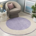 thumbnail image 1 of Safavieh Easy Care Anselmo Bordered Area Rug, Ivory/Lilac, 6' x 6' Round, 1 of 7
