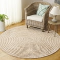 thumbnail image 1 of Safavieh Easy Care Beckah Geometric Machine Washable Area Rug, Beige/Ivory, 6' x 6' Round, 1 of 7