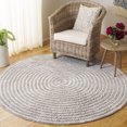 thumbnail image 1 of Safavieh Easy Care Beckah Geometric Machine Washable Area Rug, Gray, 6' x 6' Round, 1 of 7