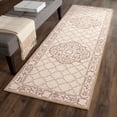 thumbnail image 1 of Safavieh Easy Care Braiden Trellis Runner Rug, Ivory/Gold, 2'6" x 8', 1 of 11