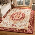 thumbnail image 1 of Safavieh Easy Care Chelsea Bordered Area Rug, Ivory/Burgundy, 4' x 6', 1 of 8