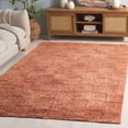 thumbnail image 1 of Safavieh Easy Care Coty Checkered Area Rug, Rust, 6' x 6' Square, 1 of 11