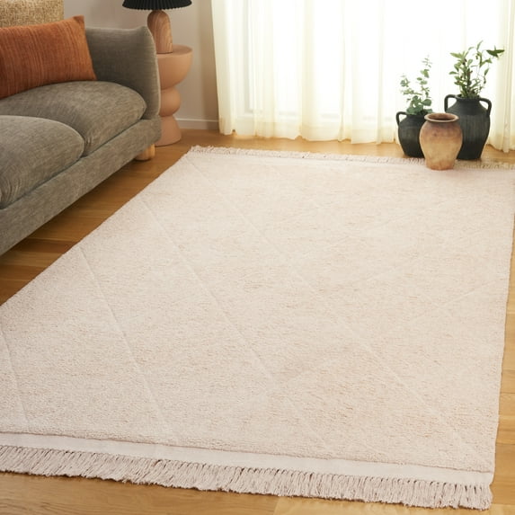Safavieh Easy Care Danita Geometric Machine Washable Area Rug, Ivory, 5' x 8'