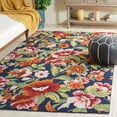 thumbnail image 1 of Safavieh Easy Care Daragh Floral Area Rug, Navy/Red, 5' x 8', 1 of 10