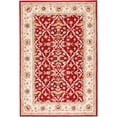 thumbnail image 1 of SAFAVIEH Easy Care EZC717A Red / Ivory Rug, 1 of 9