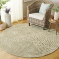 thumbnail image 1 of Safavieh Easy Care Edythe Solid Machine Washable Area Rug, Sage, 6' x 6' Round, 1 of 7