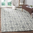 thumbnail image 1 of Safavieh Easy Care Jace Geometric Polyester Area Rug, Gray/Ivory, 6' x 6' Square, 1 of 11
