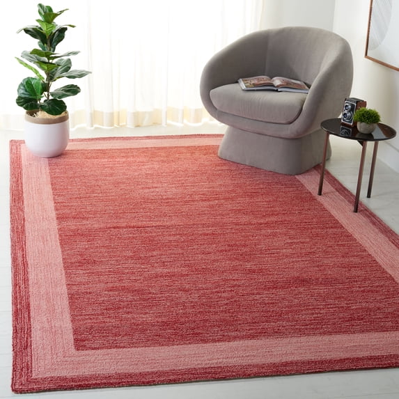 Safavieh Easy Care Jane Solid Area Rug, Red, 4' x 6'