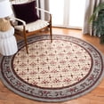 thumbnail image 1 of Safavieh Easy Care Juniper Oriental Area Rug, Beige/Red, 6' x 6' Round, 1 of 13