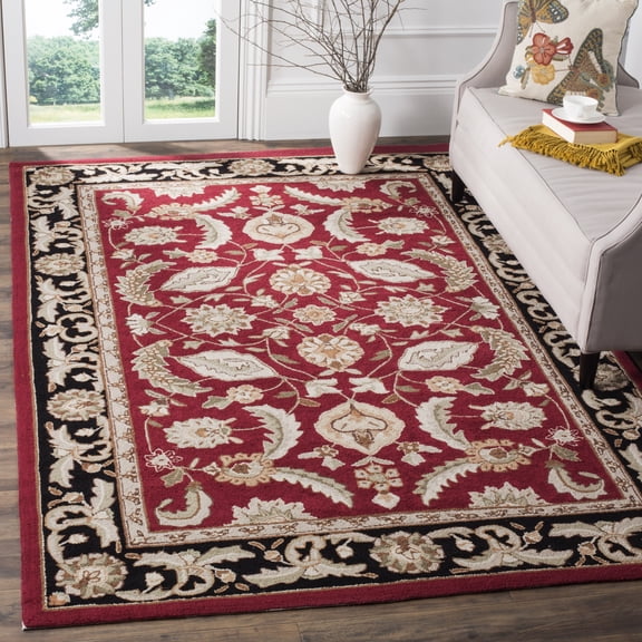 Safavieh Easy Care Kerry Oriental Area Rug, Red, 9' x 12'