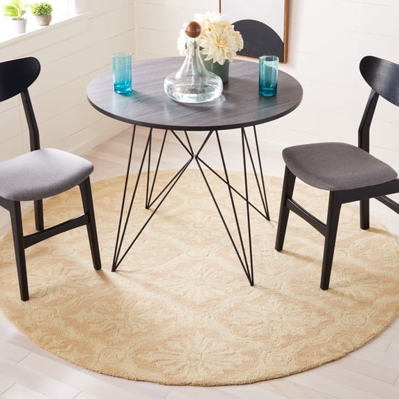 Safavieh Easy Care Kodney Trellis Area Rug, Creme, 6' x 6' Round