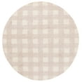 thumbnail image 1 of SAFAVIEH Easy Care Maggie Plaid Area Rug, Ivory/Beige, 6' x 6' Round, 1 of 10