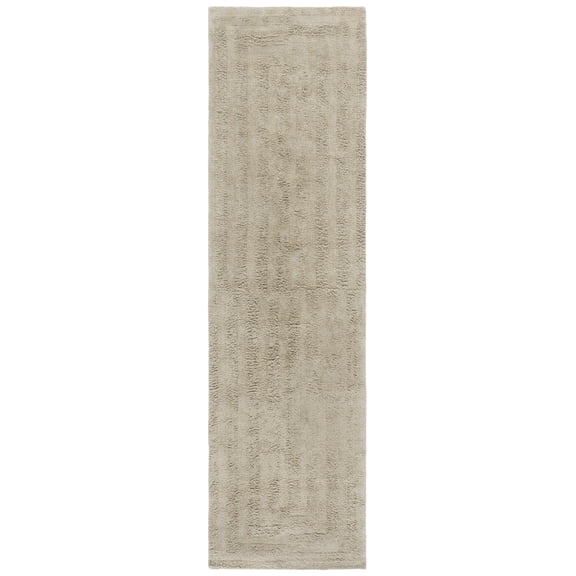 SAFAVIEH Easy Care Miraj Solid Machine Washable Runner Rug, Sage, 2'3" x 9'