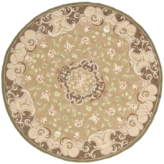 SAFAVIEH Easy Care Mirjana Oriental Area Rug, Beige/Brown, 6' x 9'