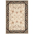 thumbnail image 1 of SAFAVIEH Easy Care Myrtle Floral Area Rug, Ivory/Black, 6' x 9', 1 of 5