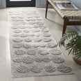 thumbnail image 1 of Safavieh Easy Care Nader Solid Machine Washable Runner Rug, Gray, 2'3" x 9', 1 of 10