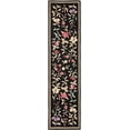 thumbnail image 1 of Safavieh Easy Care Ophelia Floral Runner Rug, Black, 2'6" x 10', 1 of 5