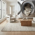 thumbnail image 1 of SAFAVIEH Easy Care Rosaline Distressed Area Rug, Green, 4' x 6', 1 of 12
