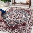 thumbnail image 1 of Safavieh Easy Care Salim Oriental Machine Washable Area Rug, Red/Navy, 2' x 3'4", 1 of 11