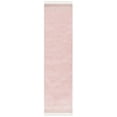 thumbnail image 1 of SAFAVIEH Easy Care Tahnee Solid Cotton Machine Washable Runner Rug, Pink/Ivory, 2'3" x 9', 1 of 8