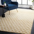 thumbnail image 1 of Safavieh Easy Care Thaddeus Cross Polyester Machine Washable Area Rug, Gold/Ivory, 5' x 8', 1 of 12