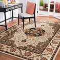 thumbnail image 1 of Safavieh Easy Care Todor Medallion Area Rug, Cream/Olive, 6' x 9', 1 of 11