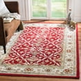 thumbnail image 1 of Safavieh Easy Care Yasmin Oriental Area Rug, Red/Ivory, 4' x 6', 1 of 8