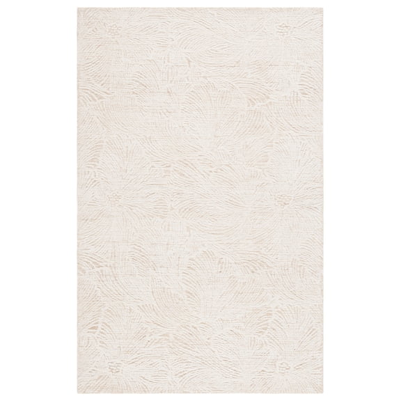 SAFAVIEH Ebony Aaliyah Floral Area Rug, Gold/Ivory, 8' x 10'