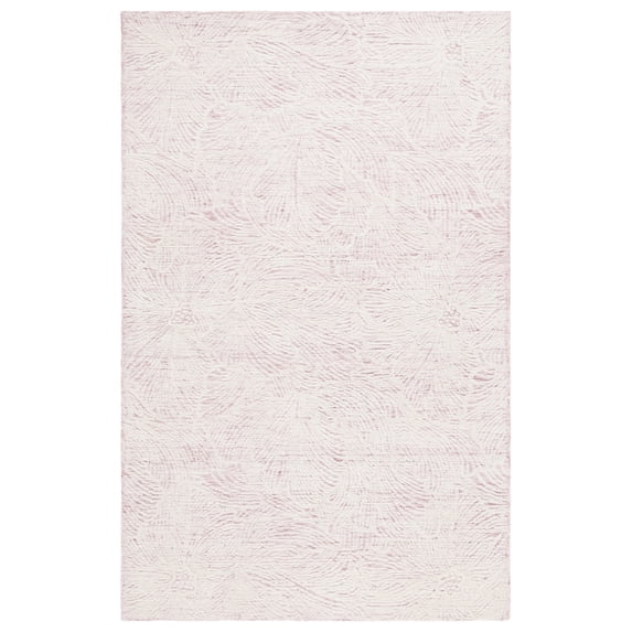 SAFAVIEH Ebony Aaliyah Floral Area Rug, Pink/Ivory, 5' x 8'