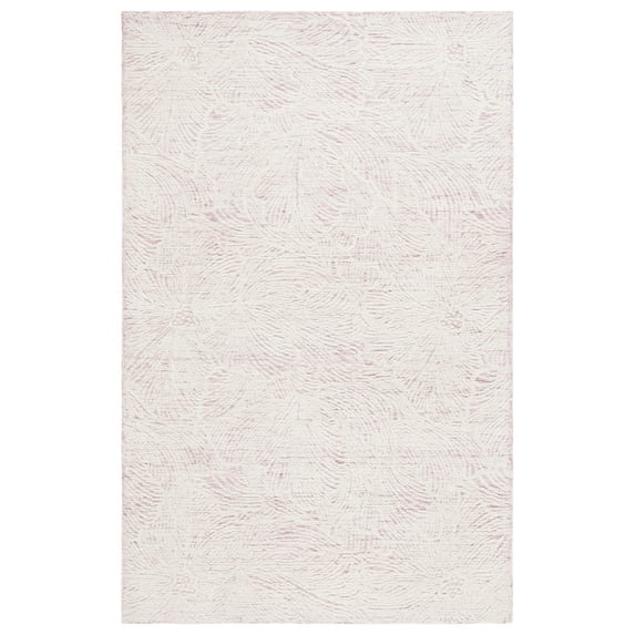 SAFAVIEH Ebony Aaliyah Floral Area Rug, Pink/Ivory, 6' x 9'