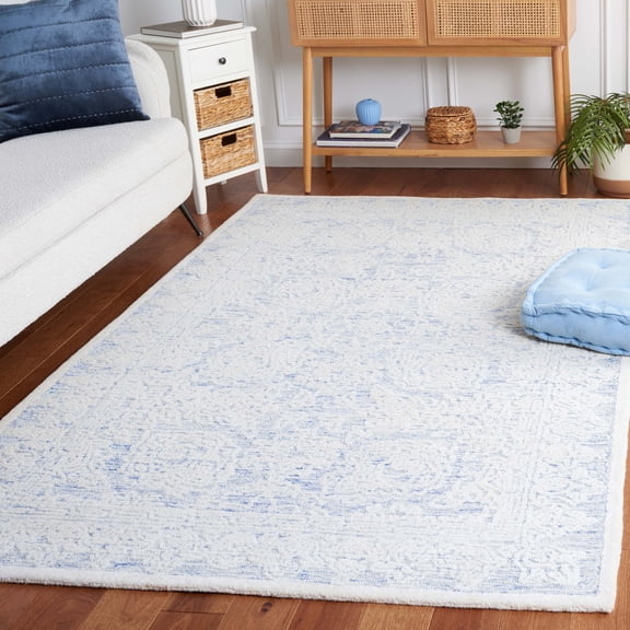 Safavieh Ebony Aaron Floral Area Rug, Blue/Ivory, 8' x 10'