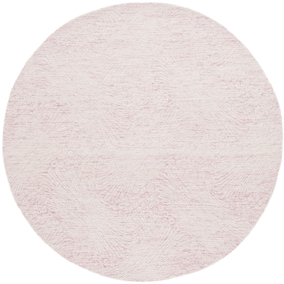 SAFAVIEH Ebony Abbott Floral Area Rug, Pink/Ivory, 6' x 6' Round