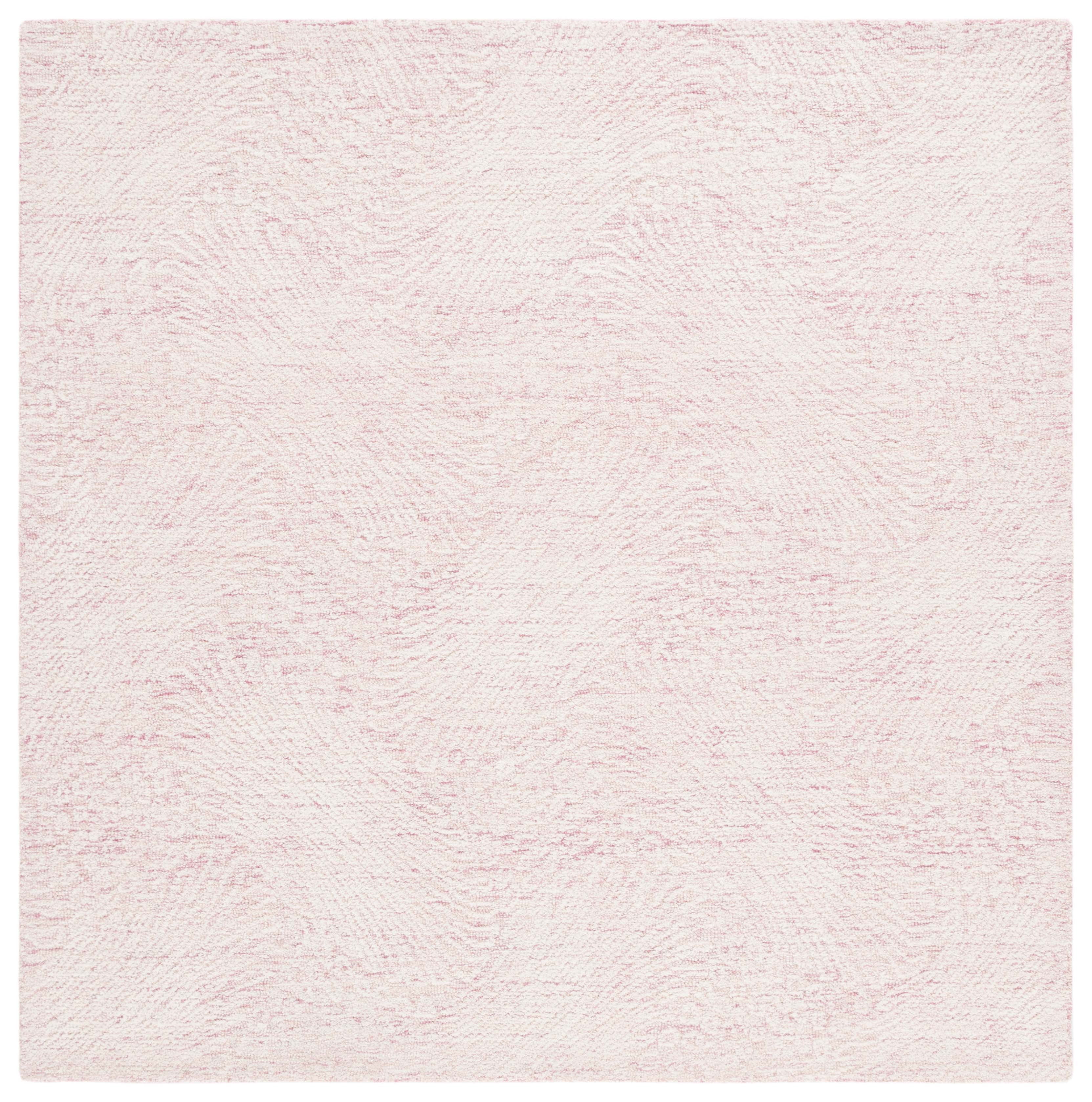 SAFAVIEH Ebony Abbott Floral Area Rug, Pink/Ivory, 6' x 6' Square