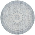 thumbnail image 1 of SAFAVIEH Ebony Abby Oriental Area Rug, Blue/Ivory, 6' x 6' Round, 1 of 8