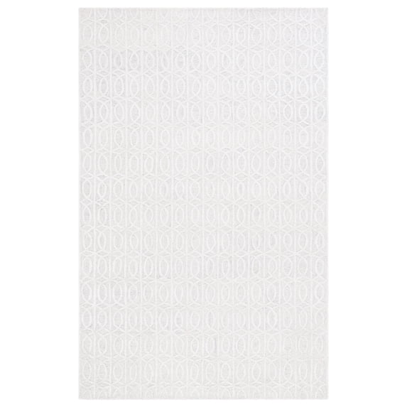 SAFAVIEH Ebony Abel Modern Area Rug, Beige/Ivory, 6' x 9'