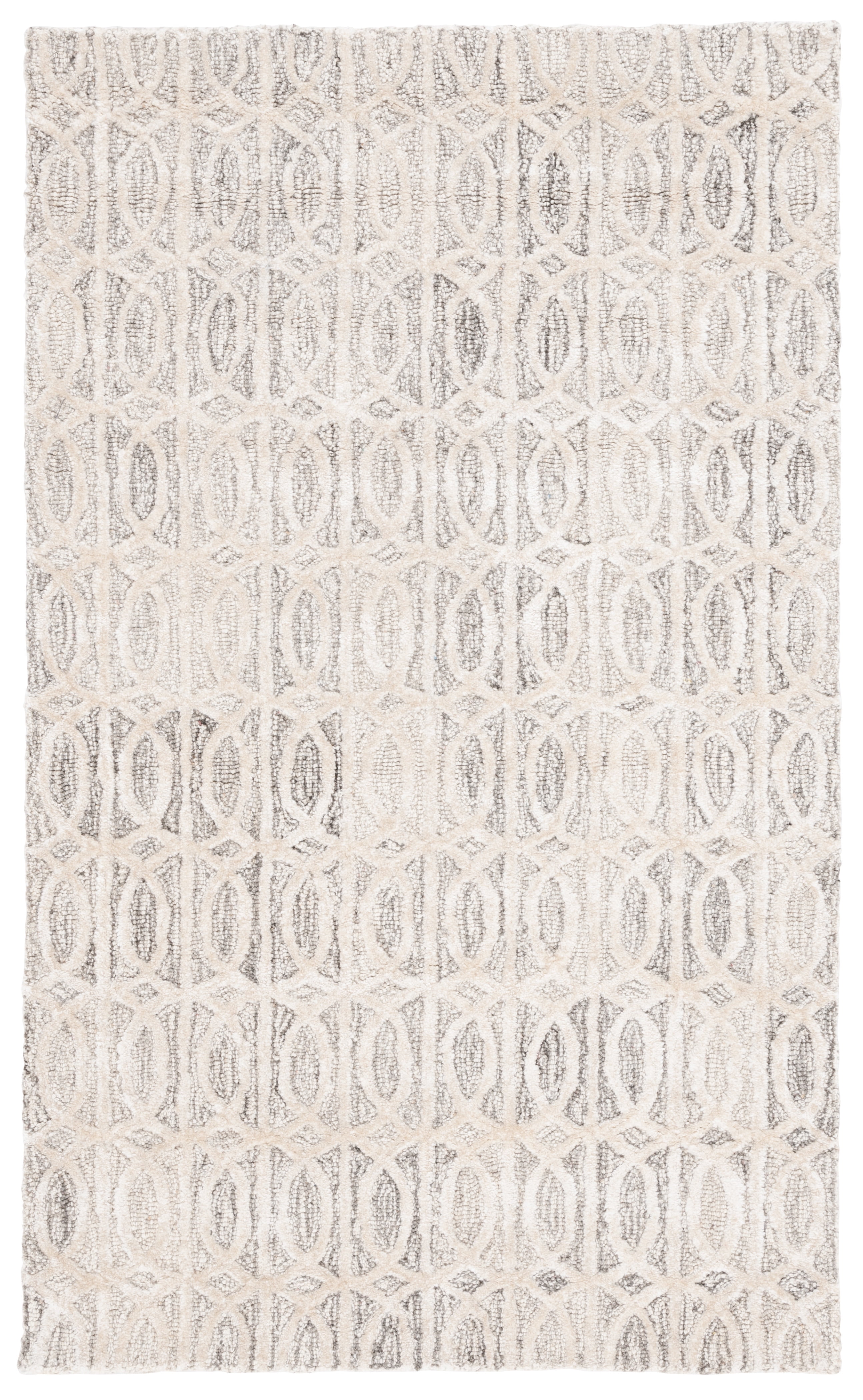 SAFAVIEH Ebony Abel Modern Area Rug, Natural/Ivory, 3' x 5'
