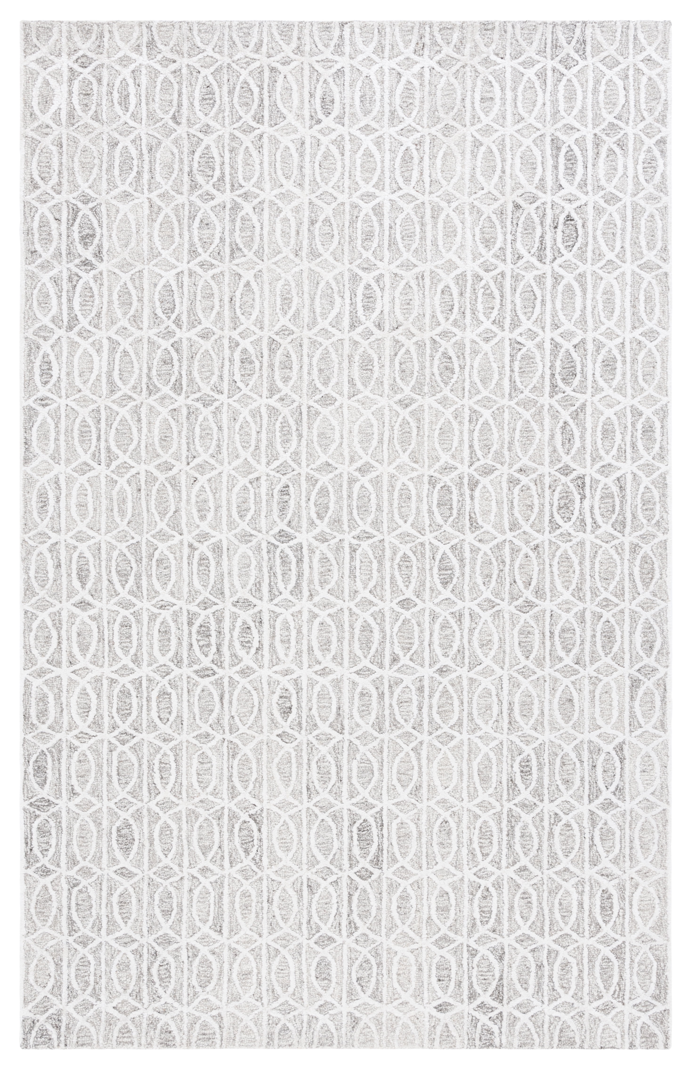 SAFAVIEH Ebony Abel Modern Area Rug, Natural/Ivory, 4' x 6'