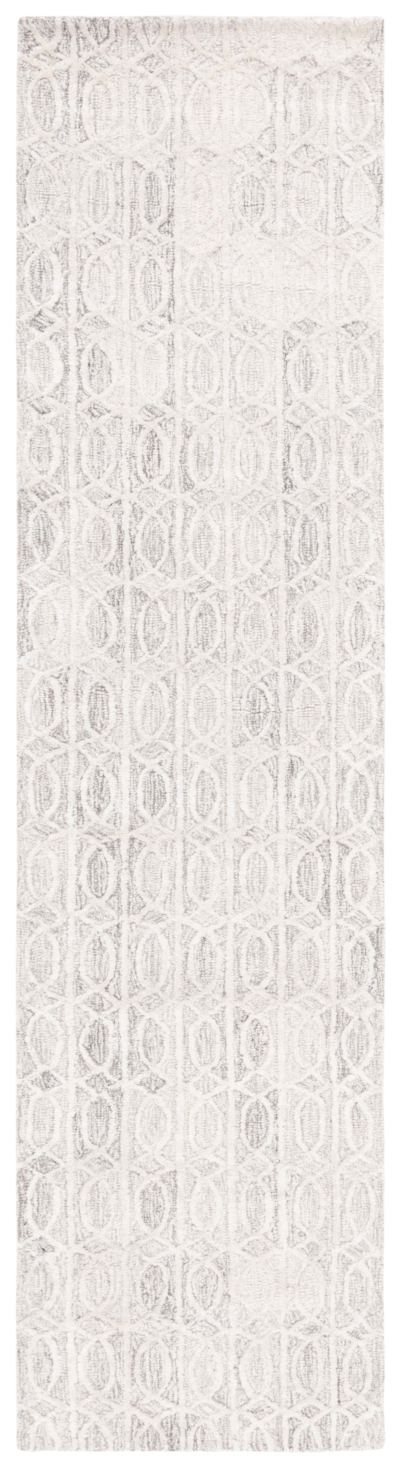 SAFAVIEH Ebony Abel Modern Runner Rug, Natural/Ivory, 2'3" x 9'