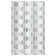 thumbnail image 1 of SAFAVIEH Ebony Abigail Geometric Area Rug, Grey/Ivory, 4' x 6', 1 of 8