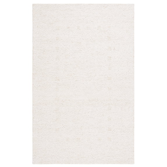 SAFAVIEH Ebony Abner Classic Area Rug, Gold/Ivory, 6' x 9'