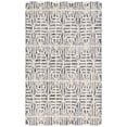 thumbnail image 1 of SAFAVIEH Ebony Abraham Diamond Area Rug, Black/Ivory, 3' x 5', 1 of 8