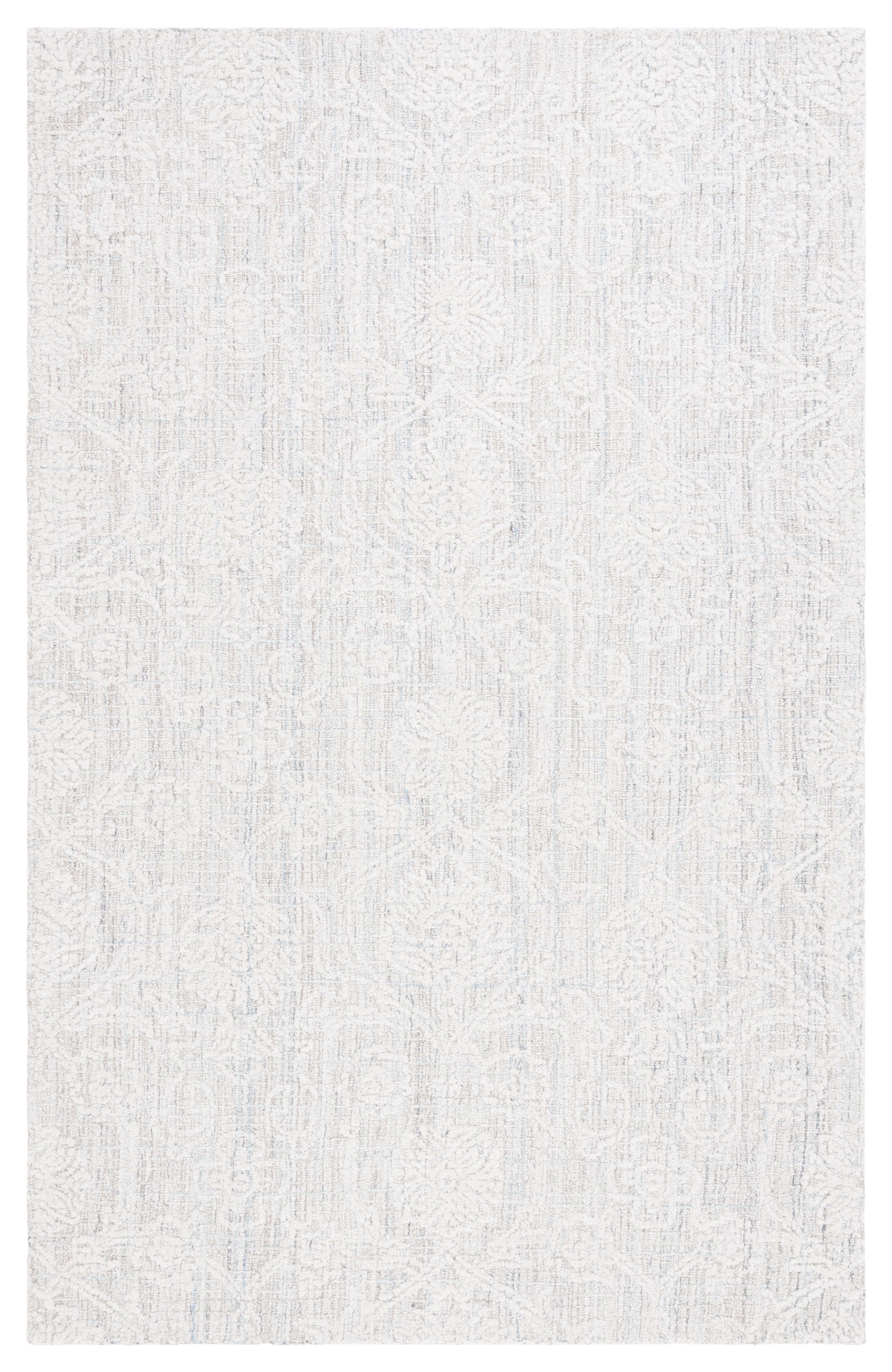 SAFAVIEH Ebony Abram Botanical Area Rug, Teal/Ivory, 8' x 10'