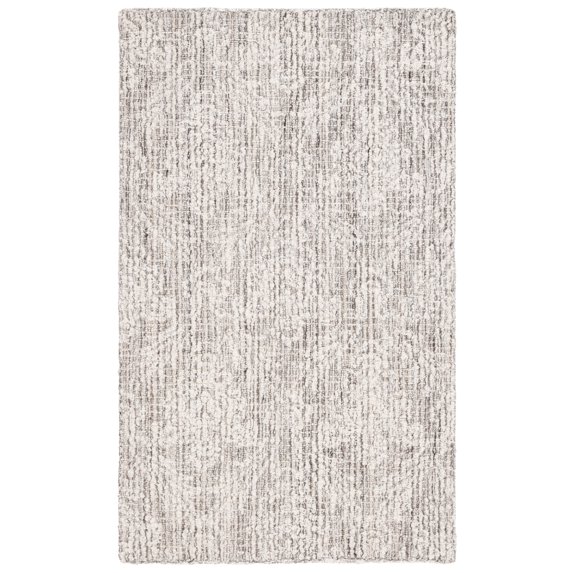 SAFAVIEH Ebony Acacia Diamond Area Rug, Grey/Ivory, 3' x 5'