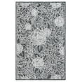 thumbnail image 1 of SAFAVIEH Ebony Adair Floral Area Rug, Black/Ivory, 4' x 6', 1 of 8