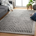 thumbnail image 1 of SAFAVIEH Ebony Adams Dot-Print Area Rug, Silver/Black, 8' x 10', 1 of 7