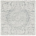 thumbnail image 1 of SAFAVIEH Ebony Adelaide Floral Area Rug, Grey/Ivory, 6' x 6' Square, 1 of 8