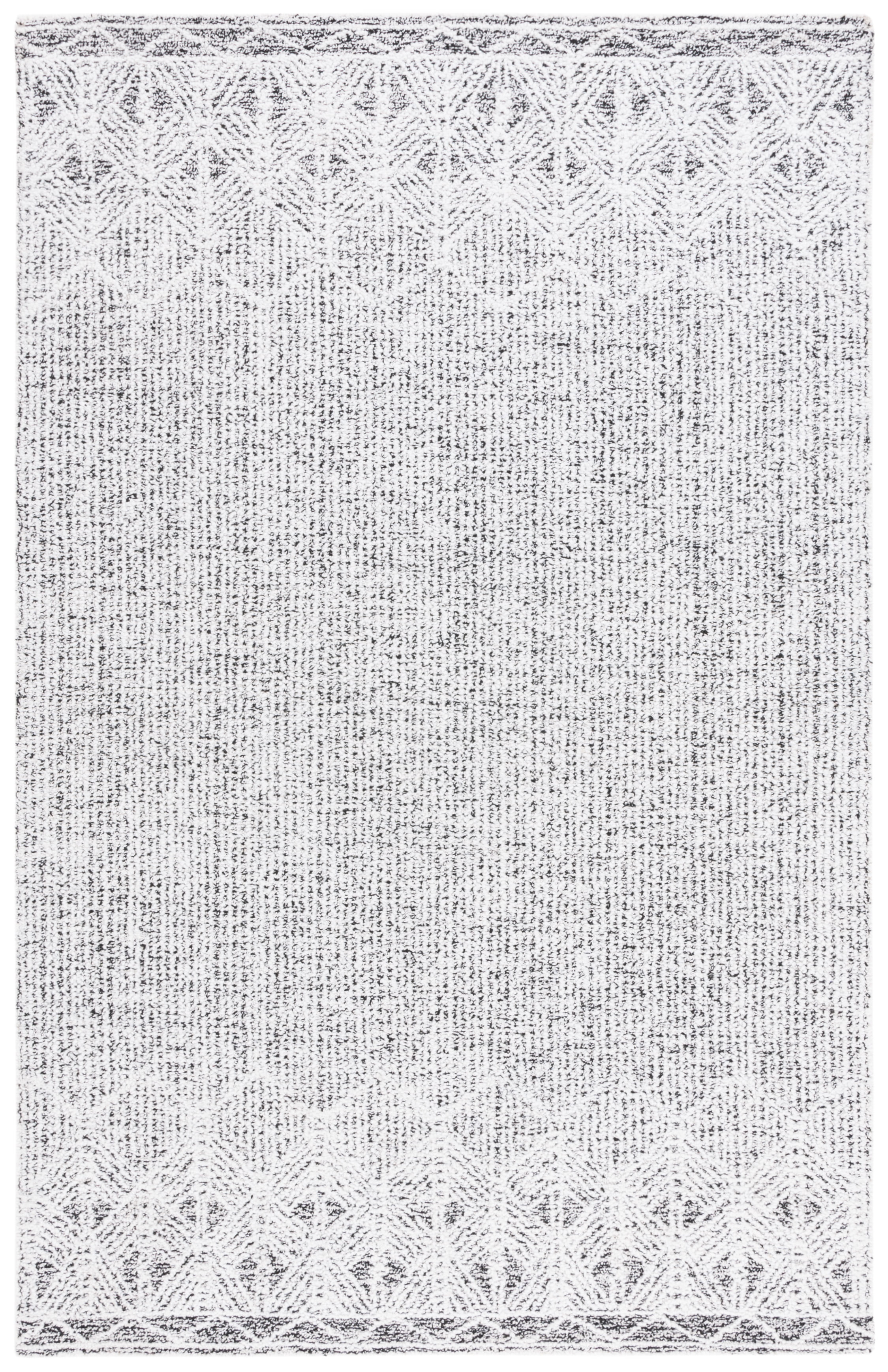 SAFAVIEH Ebony Aditya Traditional Area Rug, Ivory/Black, 3' x 5'