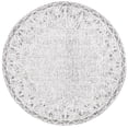 thumbnail image 1 of SAFAVIEH Ebony Aditya Traditional Area Rug, Ivory/Black, 6' x 6' Round, 1 of 7