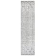 thumbnail image 1 of SAFAVIEH Ebony Aditya Traditional Runner Rug, Ivory/Black, 2'3" x 9', 1 of 7