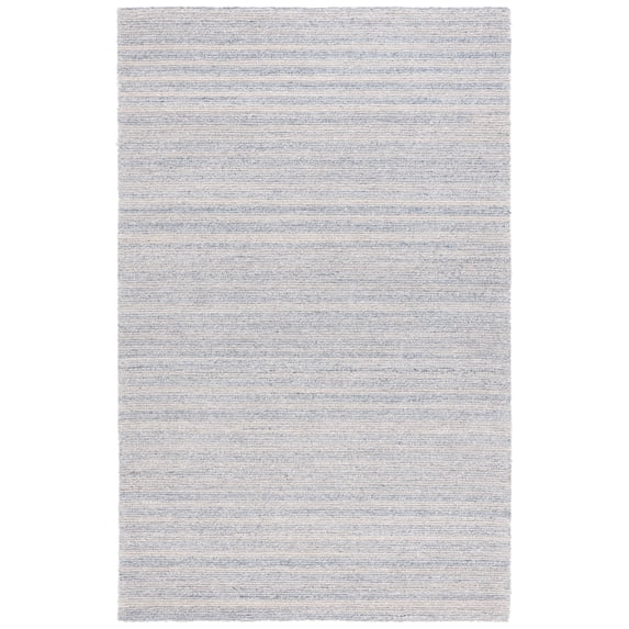 SAFAVIEH Ebony Adrian Striped Area Rug, Blue/Grey, 4' x 6'